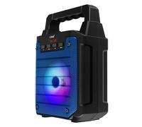 LinQ Altavoz Luminoso Compatible con Bluetooth Micro, Azul