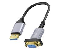 LinQ Cable Adaptador DisplayPort a VGA Full HD 1080p,