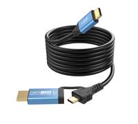 LinQ Cable Adaptador Vídeo USB-C a HDMI 4K 60Hz 1.8m Blindado