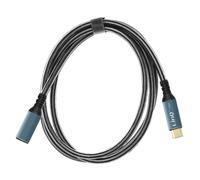 LinQ Cable alargador USB-C Charge 100W Video 8K Transfer 20Gbps 1.2m, Gris