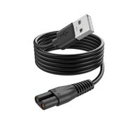 LinQ Cable de Carga para Afeitadora Eléctrica OneBlade USB a 2 Pines 1m 5V