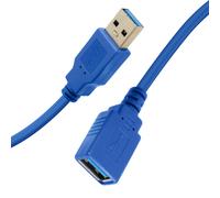LinQ Cable de extensión de sincronización USB 3.0 5Gb/s Longitud 1,5m, Azul