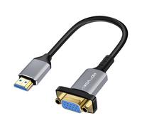 LinQ Cable de Video HDMI Macho a VGA Hembra 1080p 20cm,