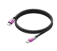 LinQ Cable USB-C a USB-C de Carga Rápida 80W con Pantalla LED 1.2m