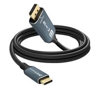 LinQ Cable Vídeo 8K USB tipo C a DisplayPort Macho Gran Resolución 1,8m,