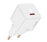 LinQ Cargador de Pared USB-C Power Delivery 20W Carga Eficiente Compacto,