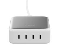 LinQ Cargador GaN2 240W 4x USB-C para dispositivos compatibles con USB-C, Blanco