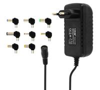 LinQ Cargador para portátil de 150W con puerto USB y 8 cabezales,