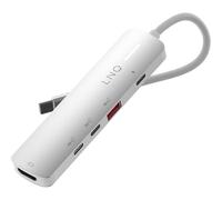 Hub Linq 5 puertos USB-C 10 Gbps modelo 5in1 Pro 4K HDMI 140W PD