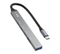 LinQ, Hub USB-C 5 en 1 con Puertos USB / USB-C / Transferencia 5 Gbps / PD 60W