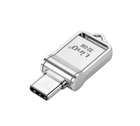 LinQ, Memoria USB 32G Doble Conector Tipo-C y USB 3.0 con Capuchón Giratorio