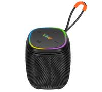 LinQ, Mini Altavoz Inalámbrico Bluetooth 5W Impermeable IPX6 con Iluminación LED