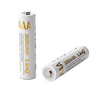 LinQ Pack de 2 Pilas AAA Recargables Lithium 3000mWh 1.5V,