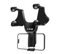 LinQ Soporte Coche para Smartphone Fijación Retrovisor Giratorio
