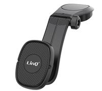 LinQ, Soporte Magnético para Coche 360° con Placa Metálica para Salpicadero