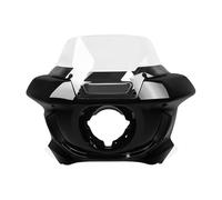 LinQianBhD Faros Delanteros Para FXLRST Para 1YXZ Para LOW Para RIDER ST 2022 2023 2024 2025 Carenado Faro Delantero Motocicleta Parabrisas(2 Without Mesh Vent)
