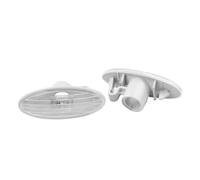 LinQianBhD Intermitente Recambio Para NISSAN Para MARCH Para MICRA Para NOTA Para DUALIS 2001 2002 2003-2011 Luz Para Espejo Retrovisor Cubierta Señal Giro
