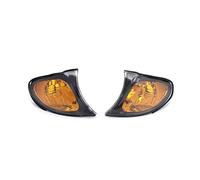 LinQianBhD Intermitente Recambio Para Serie 3 Para E46 Para 4D 2002-2005 Luz Giro Coche Carcasa Marcador Esquina Lámpara Estacionamiento Antiniebla Delantera