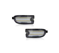 LinQianBhD Intermitente Recambio Para Subaru Para Impreza 1999-2001 2 Uds Luces LED Ámbar Señal Giro Parachoques Delantero Con Luz Conducción Blanca 84441FA160