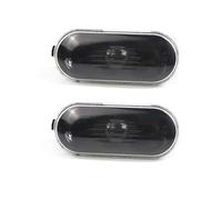 LinQianBhD Intermitente Recambio Para VW Para Golf Para Beetle Para Vento 1999-2018 2 Uds Luz Indicador Lateral Coche Carcasa Señal Giro Luces Advertencia