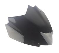 LinQianBhD Parabrisas Motocicleta para Xmax 300 para Xmax 250 para Xmax 400 para Xmax 125 Parabrisas De Motocicleta De Doble Burbuja Negro Visera Deflector Cupula Moto