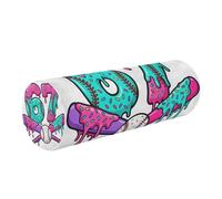 linqin Almohada para el cuello con funda extraíble lavable que soporta hombros, cabeza y piernas ergonómicamente, dona de béisbol número 67