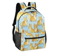 linqin Cute Herding Dog - Mochila de viaje ligera S, Lindo perro de pastoreo, Medium, Mochila
