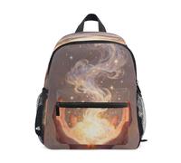 linqin Hands Holding Sparkling Magic Light - Mochilas de viaje para niños, con clip para el pecho, con etiqueta de nombre, mochilas escolares para ni?os de 5 a?os