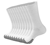 LinRim 5 pares de calcetines deportivos para hombre, calcetines deportivos para correr, calcetines de trabajo transpirables y respetuosos con la piel, para el día a día y el tiempo libre, regalos para