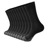 LinRim 5 pares de calcetines deportivos para hombre, calcetines deportivos para correr, calcetines de trabajo transpirables y respetuosos con la piel, para el día a día y el tiempo libre, regalos para
