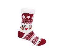 LinRim Calcetines de Navidad para mujer, calcetines térmicos de invierno, calcetines gruesos para casa, calcetines de cama, calcetines cálidos de invierno, calcetines de peluche, calcetines térmicos