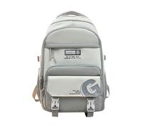 LinRim Mochilas para la escuela y mujeres para la escuela, bloqueo de color, mochila deportiva infantil para adolescentes, estudiantes de secundaria, mochila para libros, mochilas escolares