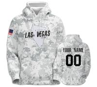 LinRim Sudadera para hombre, sudadera con capucha personalizada, nombre del ventilador, número de regalo, suéter para hombre, sudadera con capucha para hombre, M, Blanco, XL