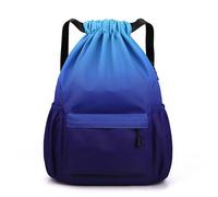 Lins Liliana - Bolsa de viaje para exteriores, 48 x 34 x 15 cm, bolsillo con correa, 25 L, con cordón, bolsa de deporte, bolsa impermeable, Color azul., Deporte