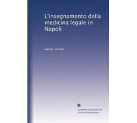 L'insegnamento della medicina legale in Napoli
