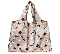 LinsLiliana Bolsa de la compra plegable grande, 50 x 66 cm, bolsa de viaje reutilizable, de secado rápido, bolsa de playa, resistente a desgarros, bolso para compras, viajes, excursiones, suave y