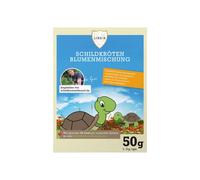 Linsor Mezcla de flores de tortugas, 50 g para 17-50 m², mezcla de forraje, prado para tortugas terrestres