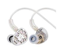 Linsoul 7Hz SONUS II Híbrido Dinámico + Planar Auriculares Cableados IEM | Con Cavidad de Aluminio Aeroespacial, Cable OFC Chapado en Plata de Alta Pureza para Escucha Audiophile y Gaming