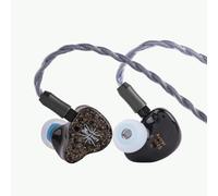 Linsoul Kiwi Ears Astral 1DD+6BA In Ear Monitor Híbrido,Auriculares con Cable,Audífonos HiFi para Estudio de Grabación,IEM Portátil para Gaming, Ingeniero Musical Audiofilo Profesional (Amarillo)