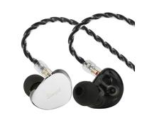 Linsoul SIMGOT EG280 in Ear Monitor, 1DD+1Planar HiFi IEM, Auriculares para Gaming con Micrófono, Cable OFC Desmontable de 1.7 Metros con 2pin, con Adaptador USB-C, para Juegos FPS y Músico Audiófilo