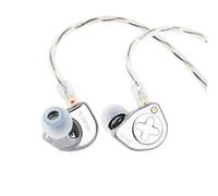 Linsoul SIMGOT EW300 1DD+1Planar+1PZT Controlador híbrido intrauricular, Auriculares IEM, Auriculares para Juegos boquillas Desmontables, Cable OFC Plateado audiófilos (Edición estándar)