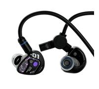 Linsoul TANGZU Xue Tao Gaming IEM,Auriculares con Cable con Micrófono, In Ear Monitor con Driver Dinámico de Diafragma de Vidrio 10mm, con Alambre OFC Desmontable de 2Pin Gamers Audiófilos (3.5mm MIC)