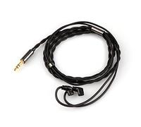 Linsoul Tripowin Zombur in Ear Monitor Cable,Cables de Alta Pureza 4N OFC Libre de Oxígeno HiFi IEM,Capa Exterior Hilo de Algodón,Conector de 3.5mm para Músico Audiófilo(Sin Mic,Recessed 2pin)