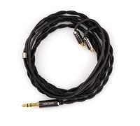 Linsoul Tripowin Zombur in Ear Monitor Cable,Cables de Alta Pureza 4N OFC Libre de Oxígeno HiFi IEM,Capa Exterior Hilo de Algodón,Conector de 3.5mm para Músico Audiófilo(Sin Mic,MMCX)