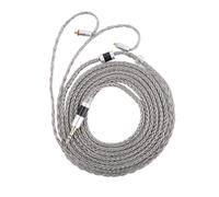 Linsoul Tripowin Zonie - Cable IEM (2 m, 16 núcleos, chapado en plata, cable de monitor para músicos de audiófilos (MMCX)