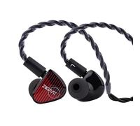 Linsoul ZiiGaat x Vivir Digital Rumba - IEM Driver Grafeno 10mm, Auriculares HiFi con Subgraves, Cable Extraíble 2 Pines para Audiófilos, Gaming y Música (3,5mm con Mic)