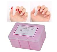 Lint Free Nail Wipes - No Lint Polishing Pads | Quick Cleaning Cotton Sheets Soft Absorbent Manicure Prep Towels for Spa, Soak Removal, Inspection, Touch Care Use, 4.8 * 4.8cm