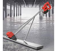 LINTAIZUO EléCtrico Regla De Poder,6000rpm 150cm Hoja Regla De Superficie De HormigóN Estructura Fija Triangular Regla De Raspador EléCtrico para El Procesamiento De Concreto