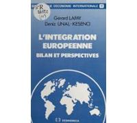 Lintégration Européenne : Bilan Et Perspectives (ebook)
