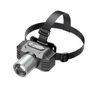 Linterna ajustable de 90 grados brillante de alta potencia | Luces delanteras para la frente para camping, senderismo, mochileros, pesca, caza, correr, supervivencia, trabajo mecánico